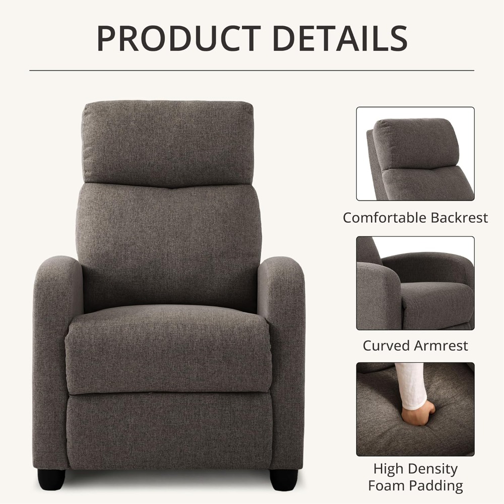 Modern Manual Push Back Reclin - đánh giá và giá Home Cinema Hall