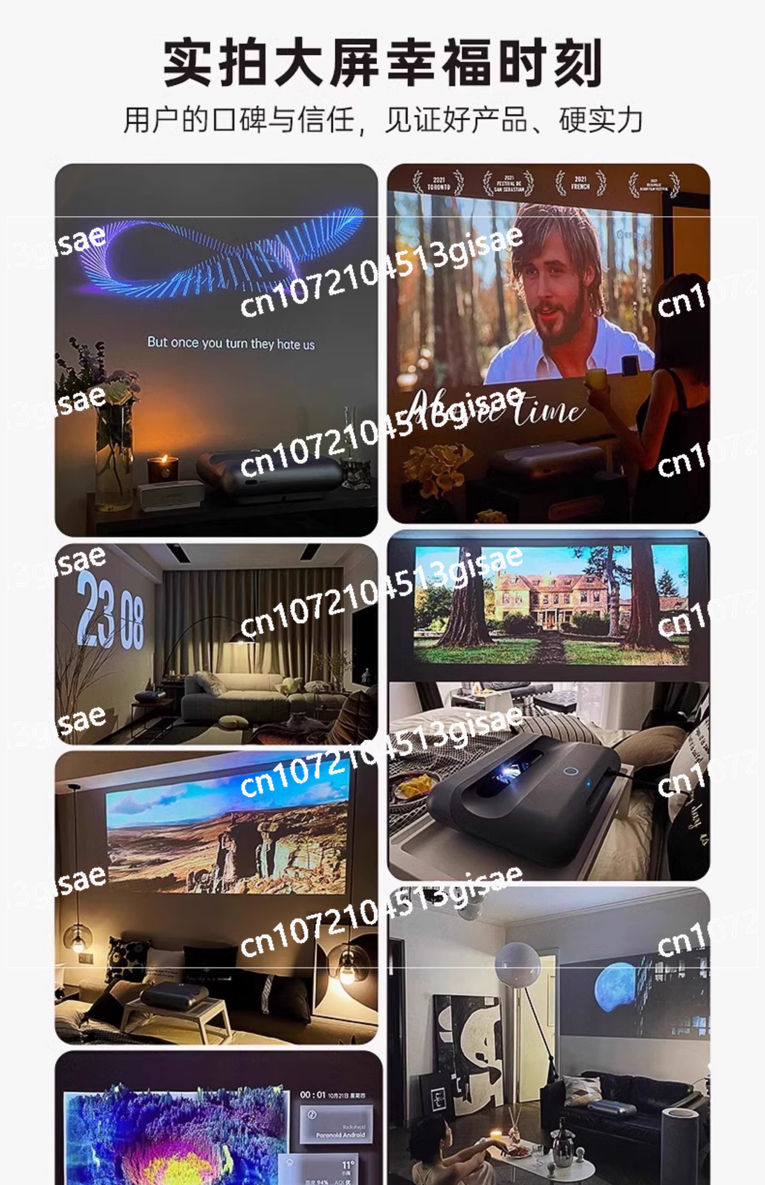 JMGO O1pro Short Focus Close R - đánh giá và giá Home Cinema Wall