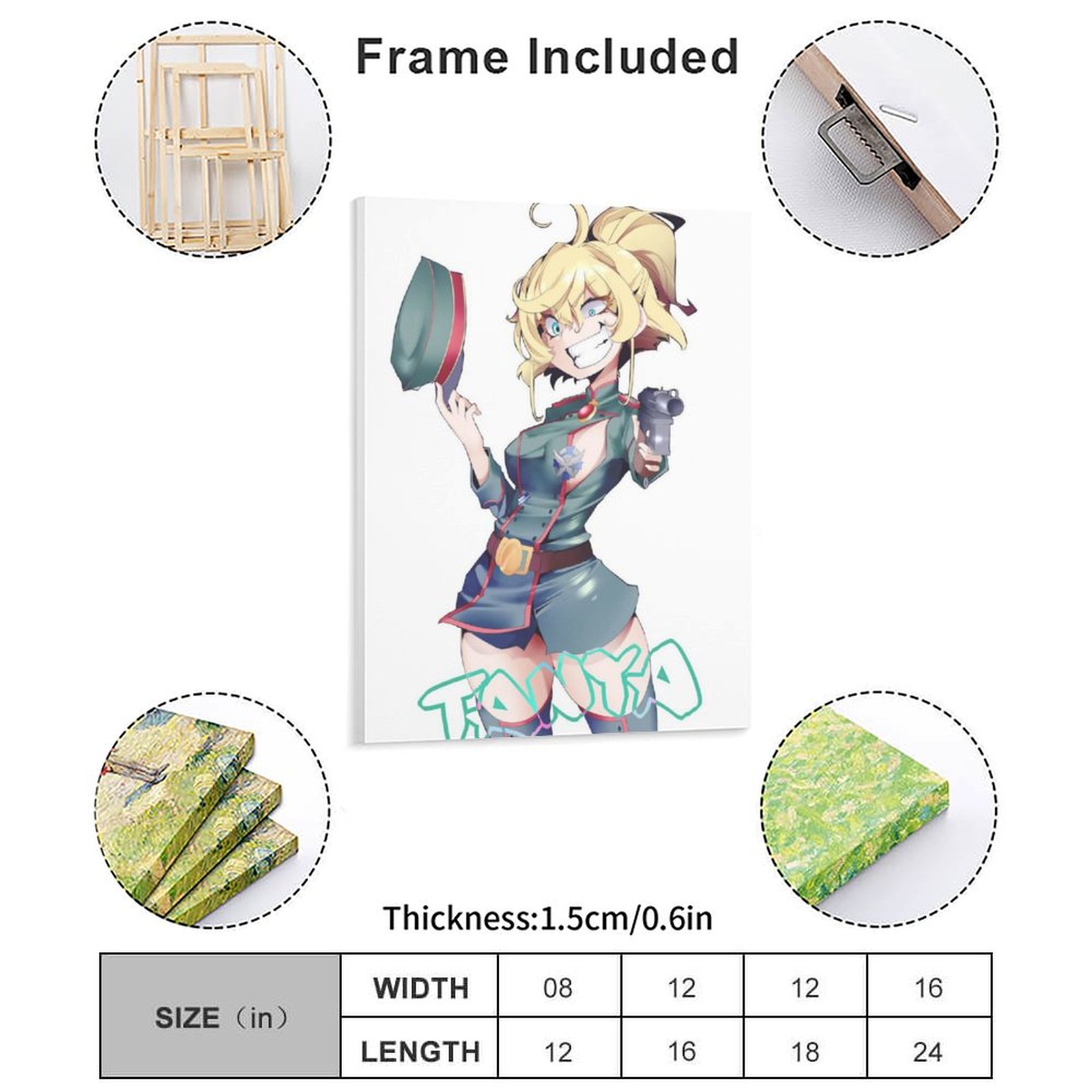Saga Of Tanya The Evil Poster  - đánh giá và giá Home Cinema Wall
