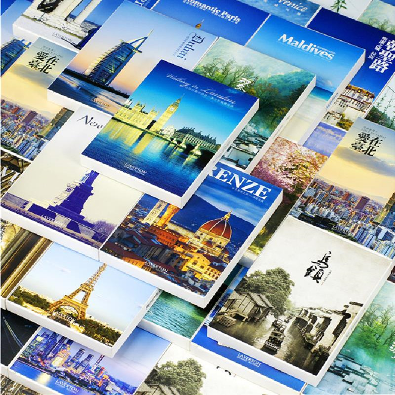 30Pcs 10x14cm Travel Landscape - đánh giá và giá Home Cinema Wall
