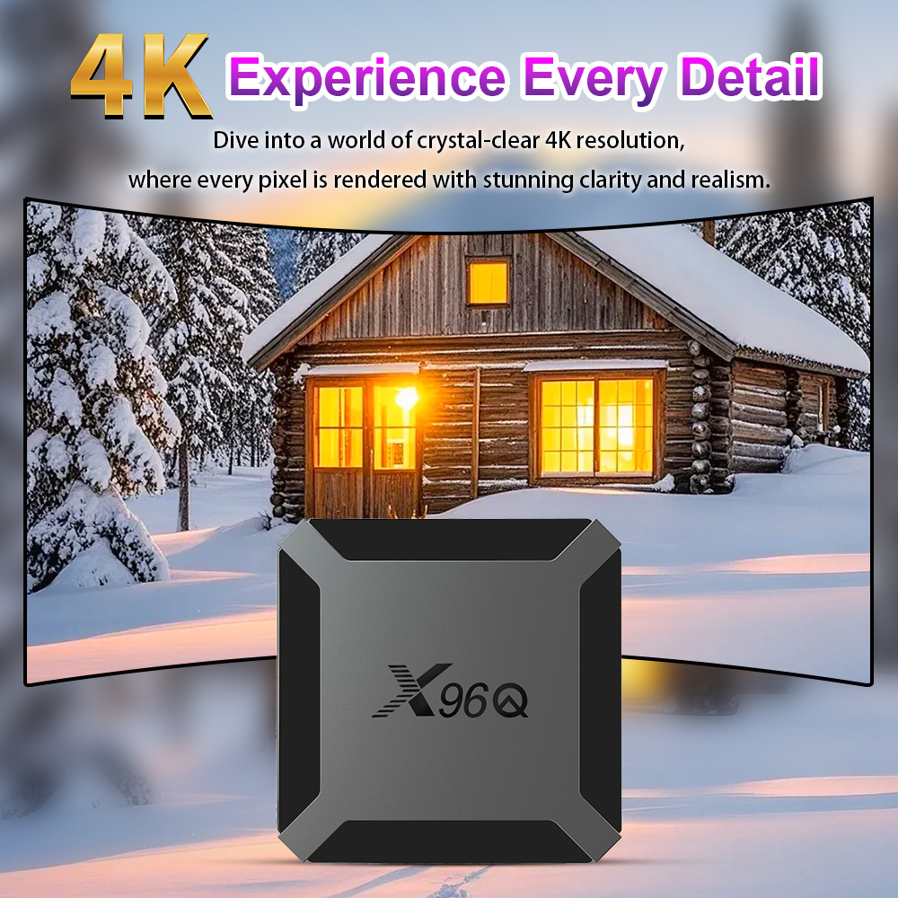 X96Q Android TV Box Quad Core  - đánh giá và giá Home Cinema Quad