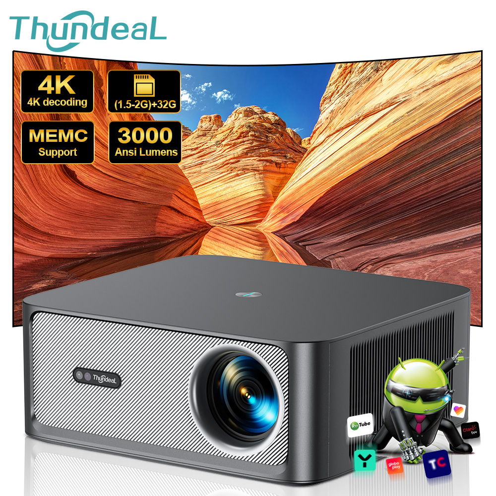 ThundeaL 1080P TD98 WiFi Máy C - đánh giá và giá Home Cinema Night