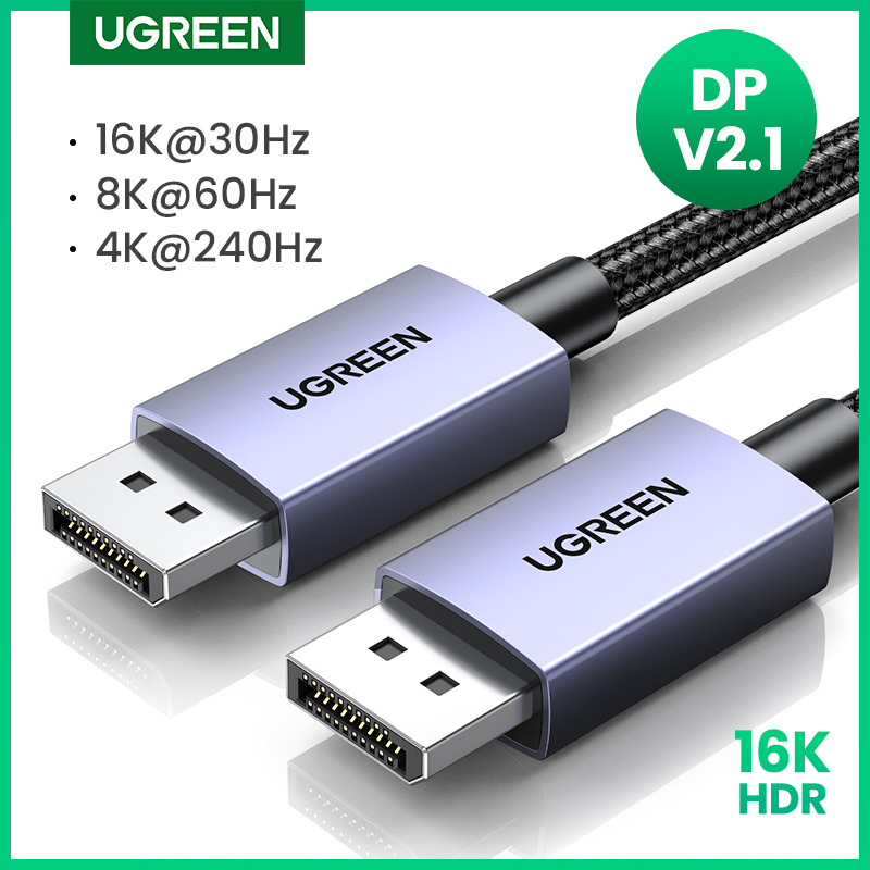 UGREEN 16K Displayport Cable D - đánh giá và giá Home Cinema Projector Xiaomi