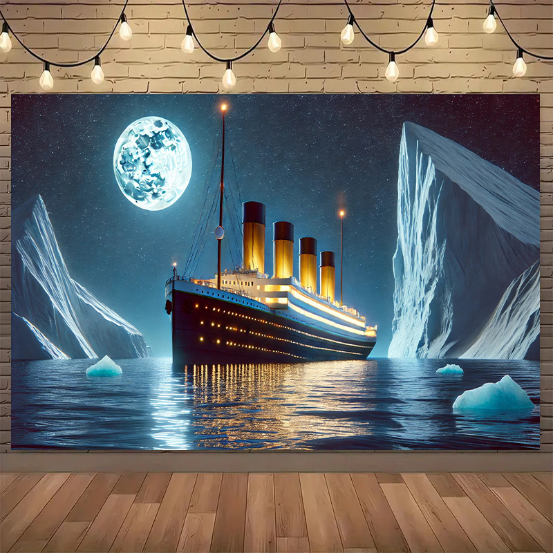 Titanic Ship Iceberg Moonlight - đánh giá và giá Home Cinema The Drama
