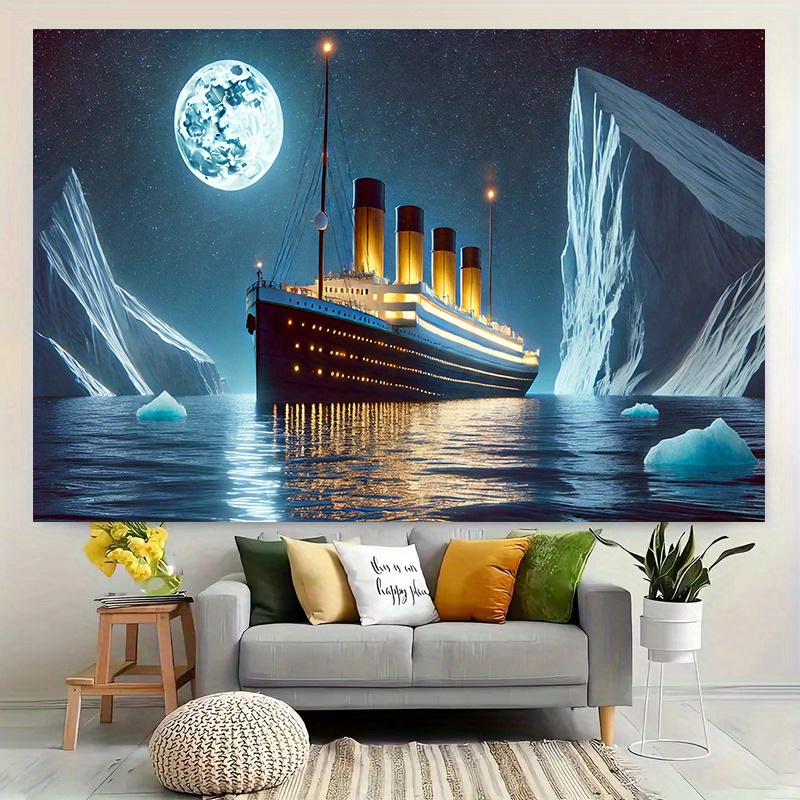 Titanic Ship Iceberg Moonlight - đánh giá và giá Home Cinema The Drama