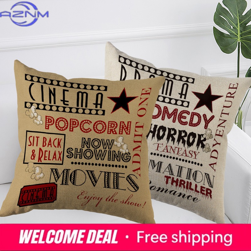 Cinema Ticket Printed Pillow C - đánh giá và giá Home Cinema Tickets