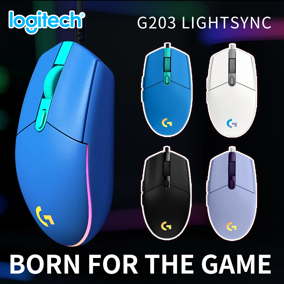 Logitech G203 series mouse, e- - đánh giá và giá Logitech Home Cinema