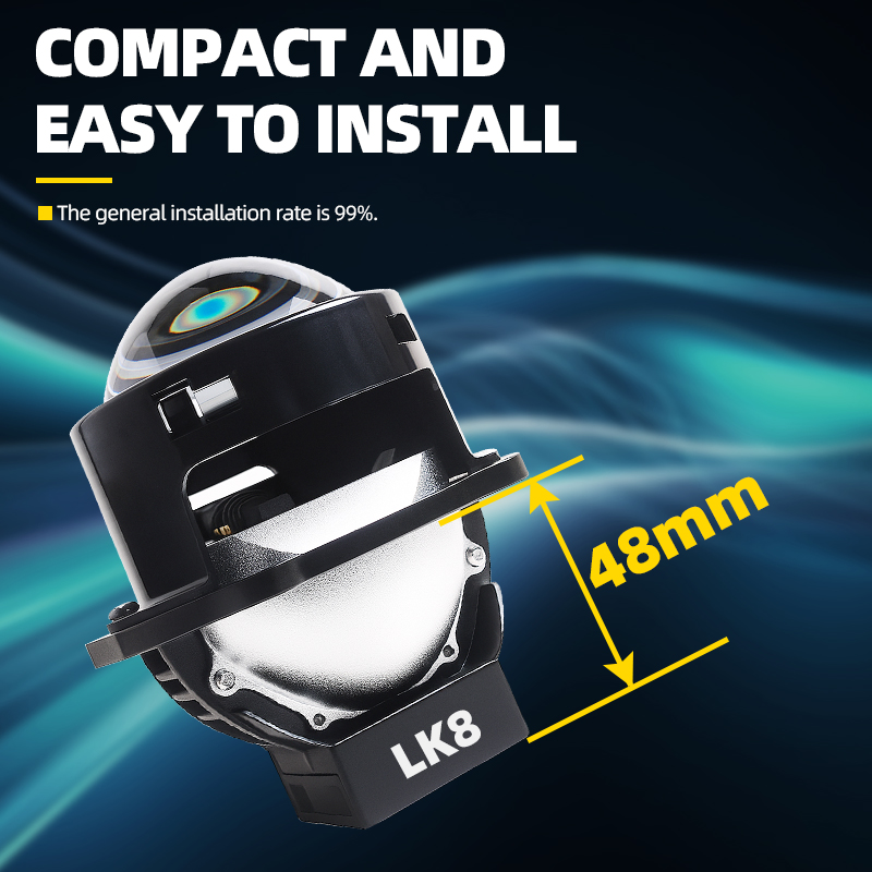 SANVI Car LK8 Bi LED Projector - đánh giá và giá Projector Lamp Replacement